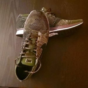 Nike flyknit racer military green